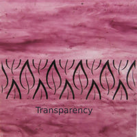 Plaque de Verre Violet Vaporeux