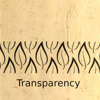 Glasplatte Champagner Antikglas