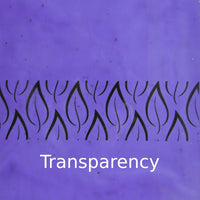 Glasplatte Immergrün