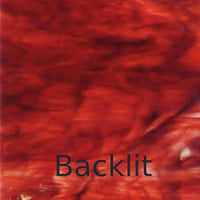 Plaque de Verre Glaçure Canneberge