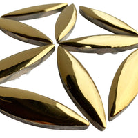 Mosaiksteinen Ellipse Gold