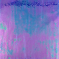 Glasplatte Kobalt Irisierend