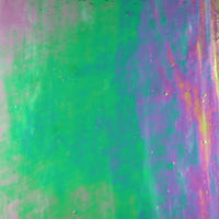 Glass Plate Iridescent Forest