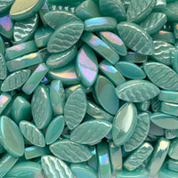 Petals Iridised Pale Teal