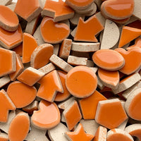 Verre Mosaique - glass mosaic -Glasmosaik-glasmozaïek-Charms Oranje - mosaicshop