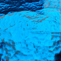 Verre Mosaique - glass mosaic -Glasmosaik-glasmozaïek-Gekleurde Spiegel Pauwenblauw - mosaicshop