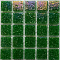 Verre Mosaique - glass mosaic -Glasmosaik-glasmozaïek-Glasmozaiek Iriserend 20mm Abalone - mosaicshop