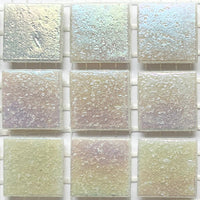 Verre Mosaique - glass mosaic -Glasmosaik-glasmozaïek-Glasmozaiek Iriserend 20mm Schelp - mosaicshop