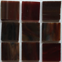 Verre Mosaique - glass mosaic -Glasmosaik-glasmozaïek-Glasmozaiek Tiffany Glacier 20mm Ossebloed - mosaicshop