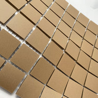 Verre Mosaique - glass mosaic -Glasmosaik-glasmozaïek-Winckelmans 20mm Café - mosaicshop