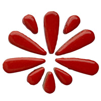 Mosaiksteinen Tropfen  Rot