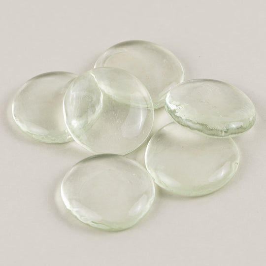 Glasdroppar XL 30-36mm Kristall
