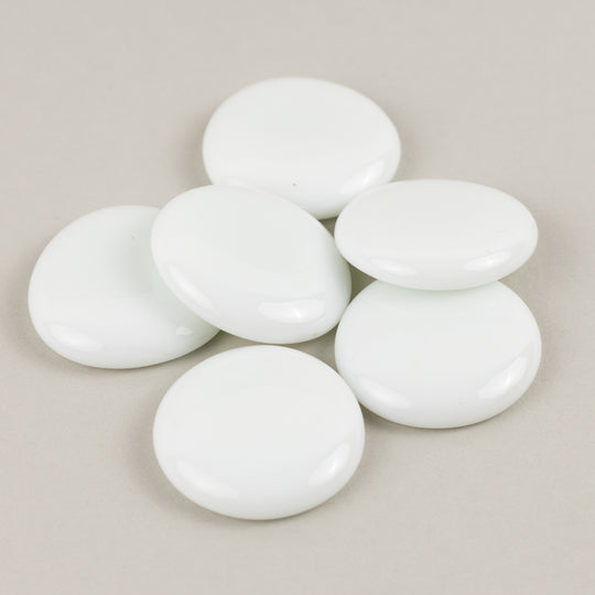 Glasdroppar XL 30-36mm Vit