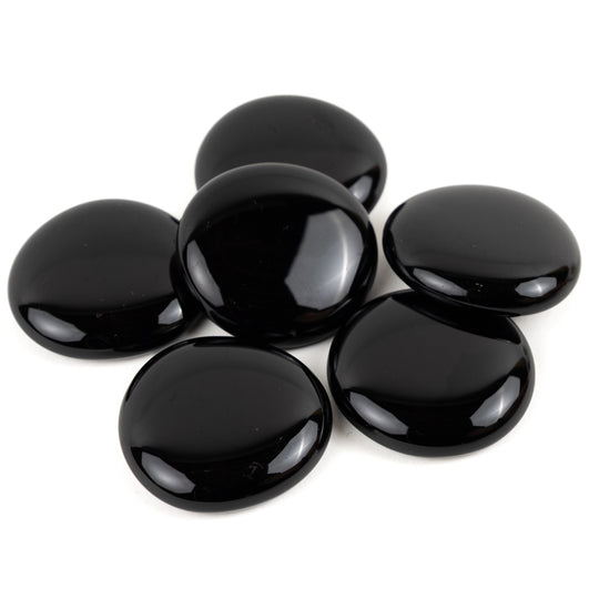 Glasdroppar XL 30-36mm Svart