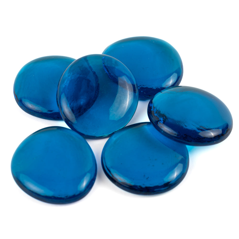 Glasdroppar XL 30-36mm Kristallturkos