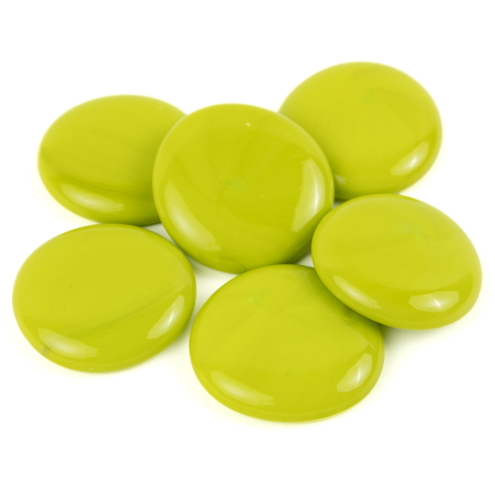 Glasdroppar XL  30-36mm Kiwi