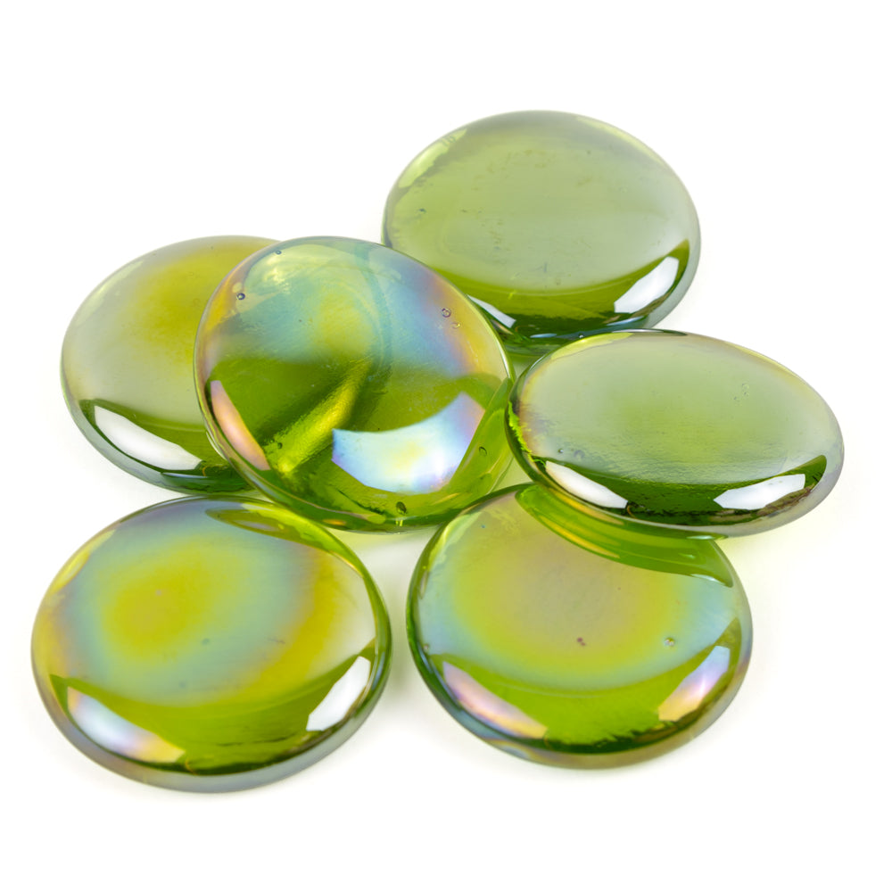 Glasdroppar XL  30-36mm Diamantkiwi