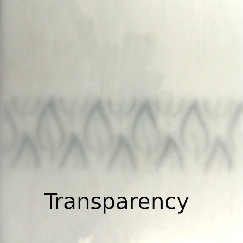 Glasplatte Gebrochenes Weiß