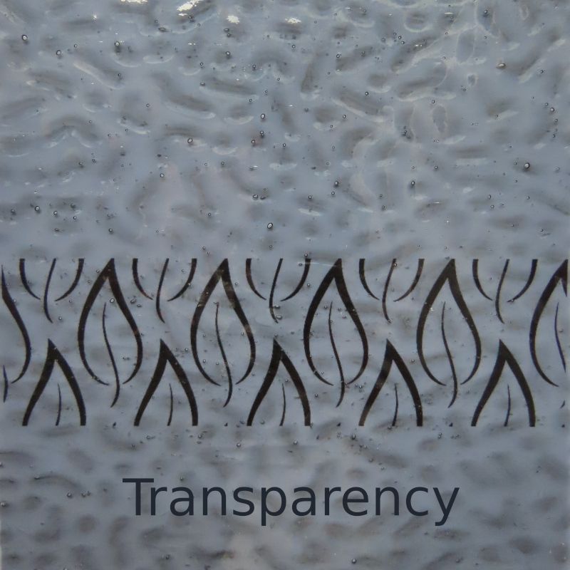 Glasplatte Graue Wellen