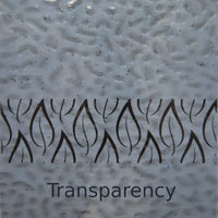 Glasplatte Graue Wellen