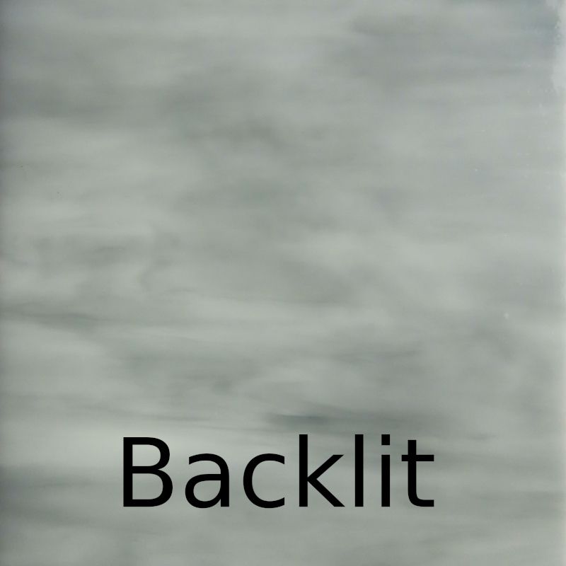 Glasplatte Grauer Rauch