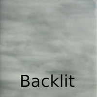 Glasplatte Grauer Rauch