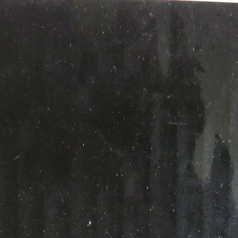 Glasplatte Schwarzer Opal Glänzend