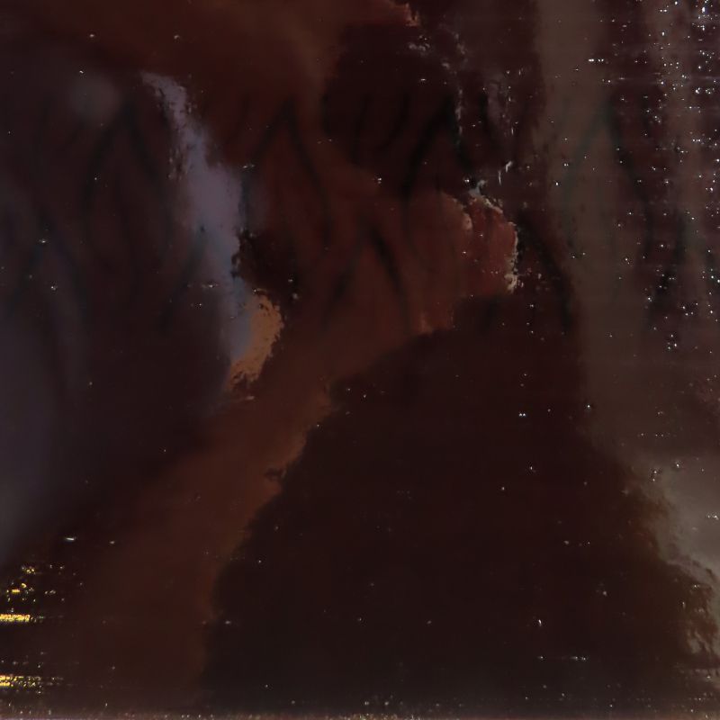 Glasplatte Tiefes Khaki