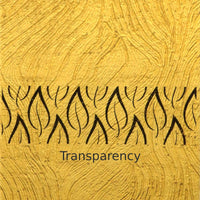 Glasplatte Heller Bernstein Gewellt