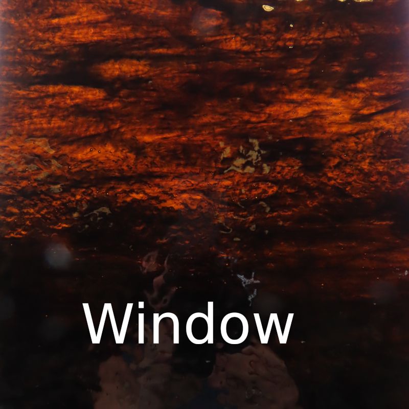 Plaque de Verre Thé Noir