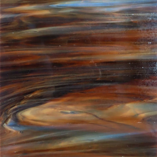 Glasplatte Tiefbrauner Marmor