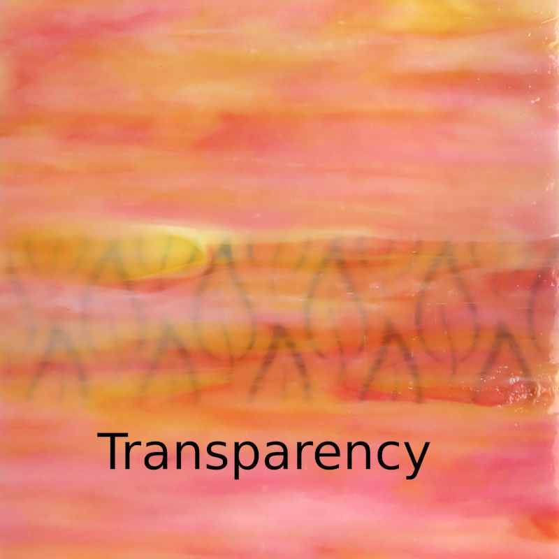 Glasplatte Rosa Zitrone Marmoriert