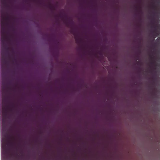 Glass Plate Wine Rose 