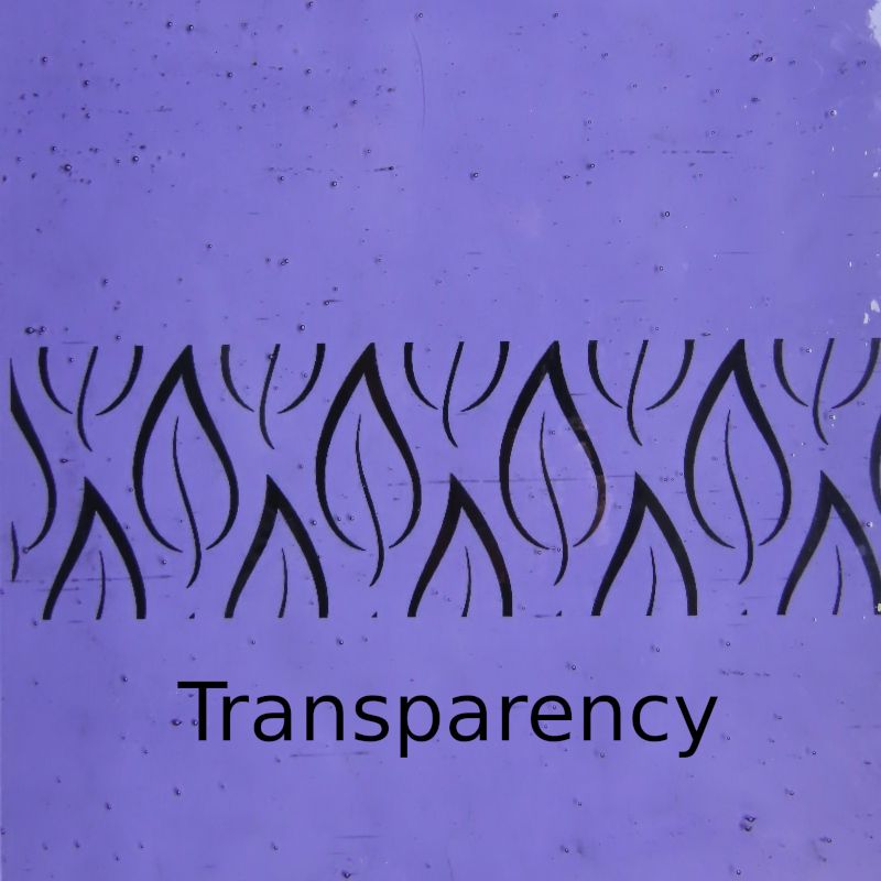 Glass Plate Pale Grape 