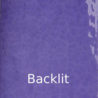 Glass Plate Purple Textured 