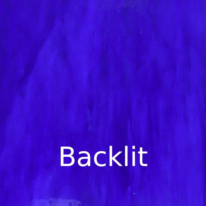 Glasplatte Kobalt Zart