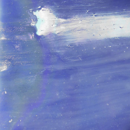 Glasplatte Marmoriert Blau Perle