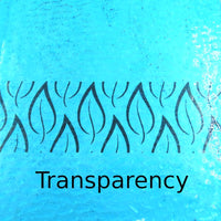 Glass Plate Water Hammered