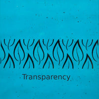 Glasplatte Blaugrün