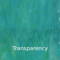 Glass Plate  Sea Green Pearlescent