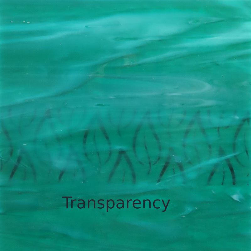 Glass Plate Sea Green