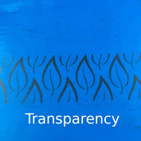 Plaque de Verre Turquoise