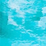 Glass Plate Aqua Gentle Waves