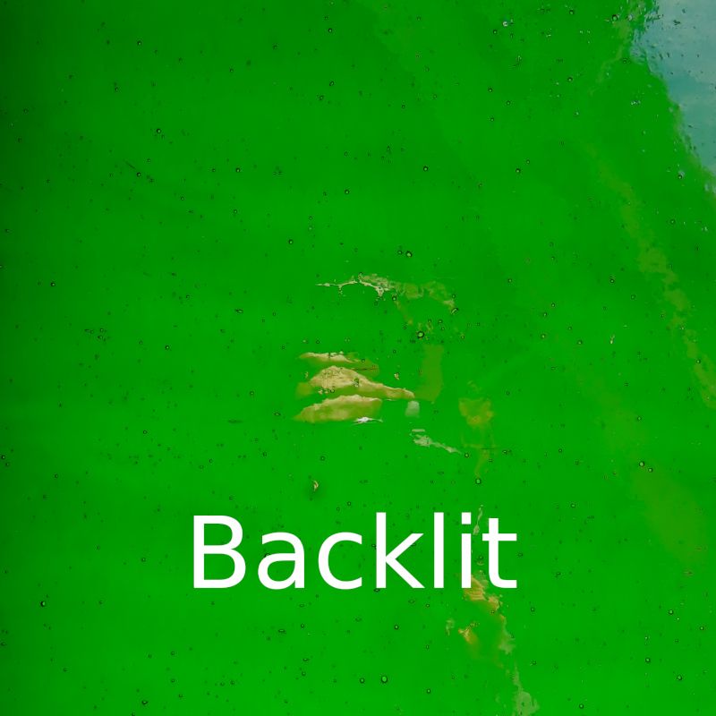 Glasplatte Dunkelstes Smaragd