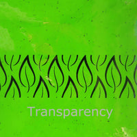 Glasplatte Tiefes Limette