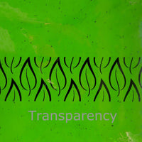 Glasplatte Tiefes Kiwi