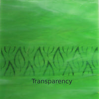 Glass Plate Green Marble