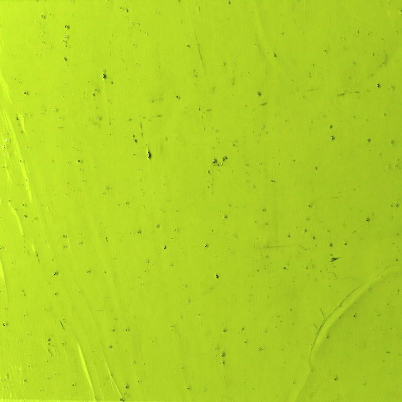 Glass Plate  Light Yellow Green