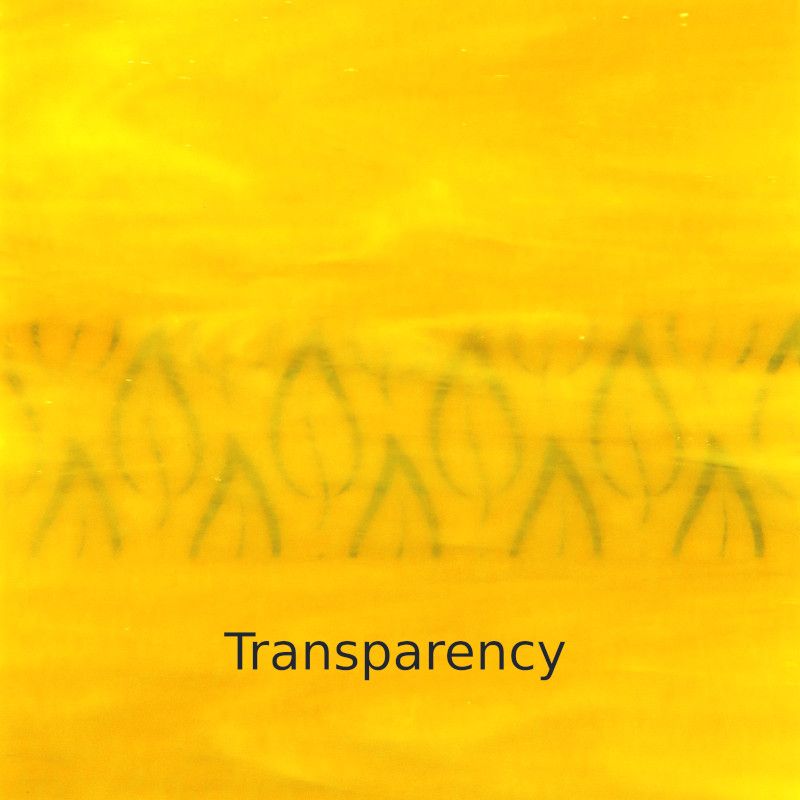 Glass Plate Primerose Yellow