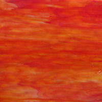 Glasplatte Tiefes Orange-Gelb Texturiert